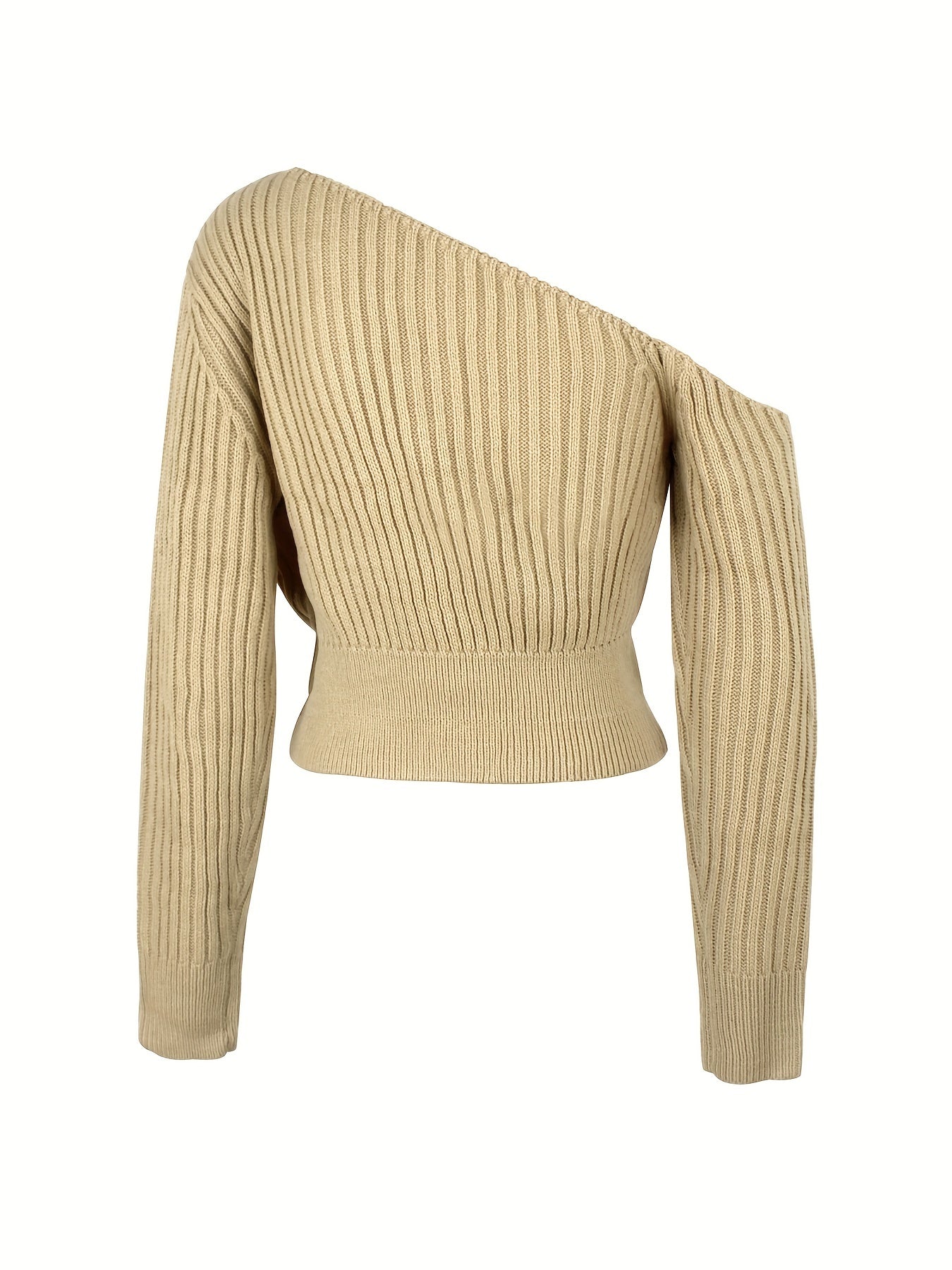 Aria | Asymmetrische Hals Sweater