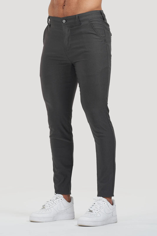 THE AVANI TROUSERS - GRIJS