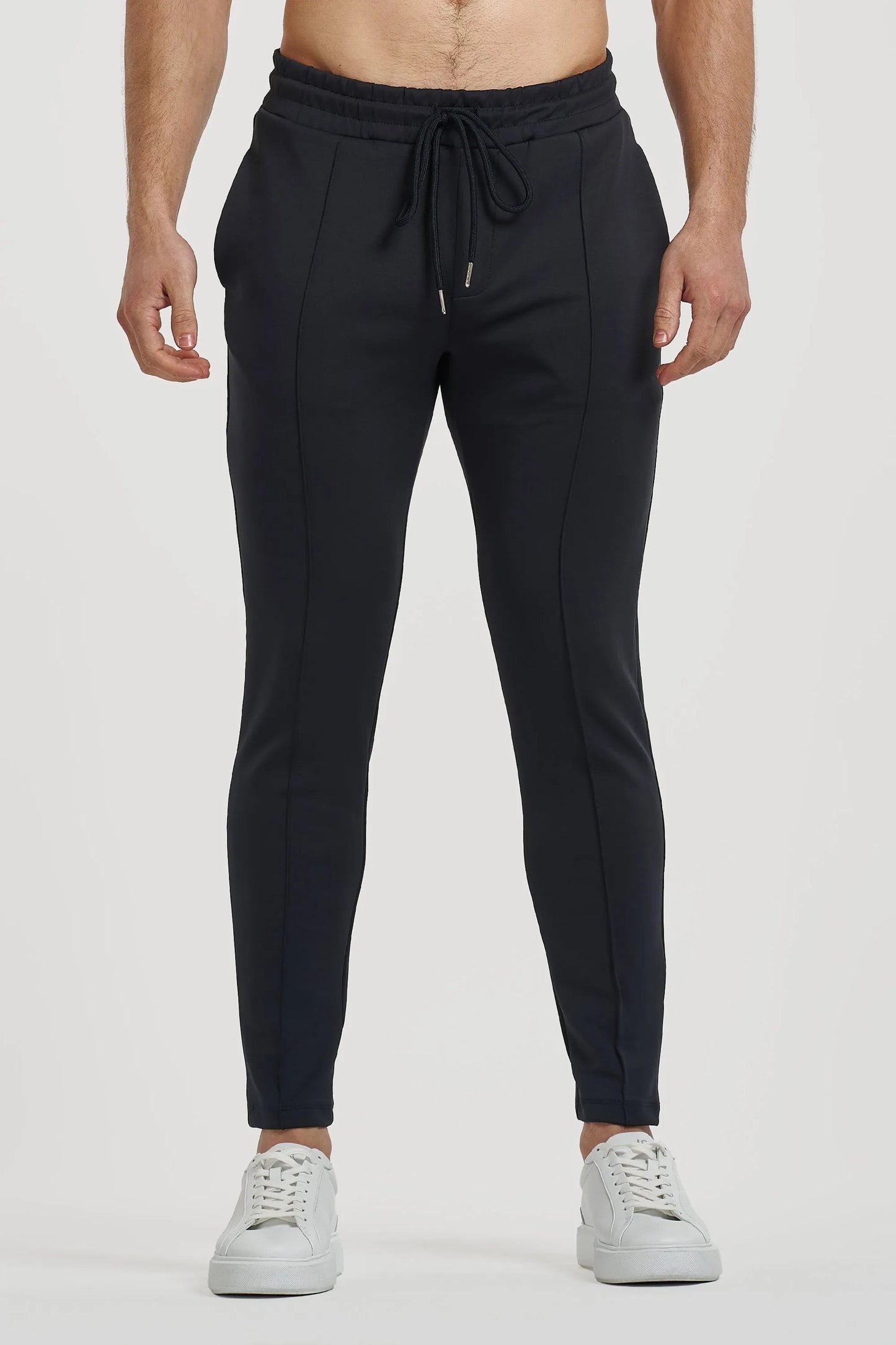 THE NOVA - TROUSERS - DONKERBLAUW