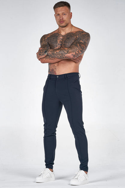 THE VOCO TROUSERS 2.0 - NAVY BLAUW