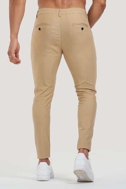 THE AVANI TROUSERS - CREAM