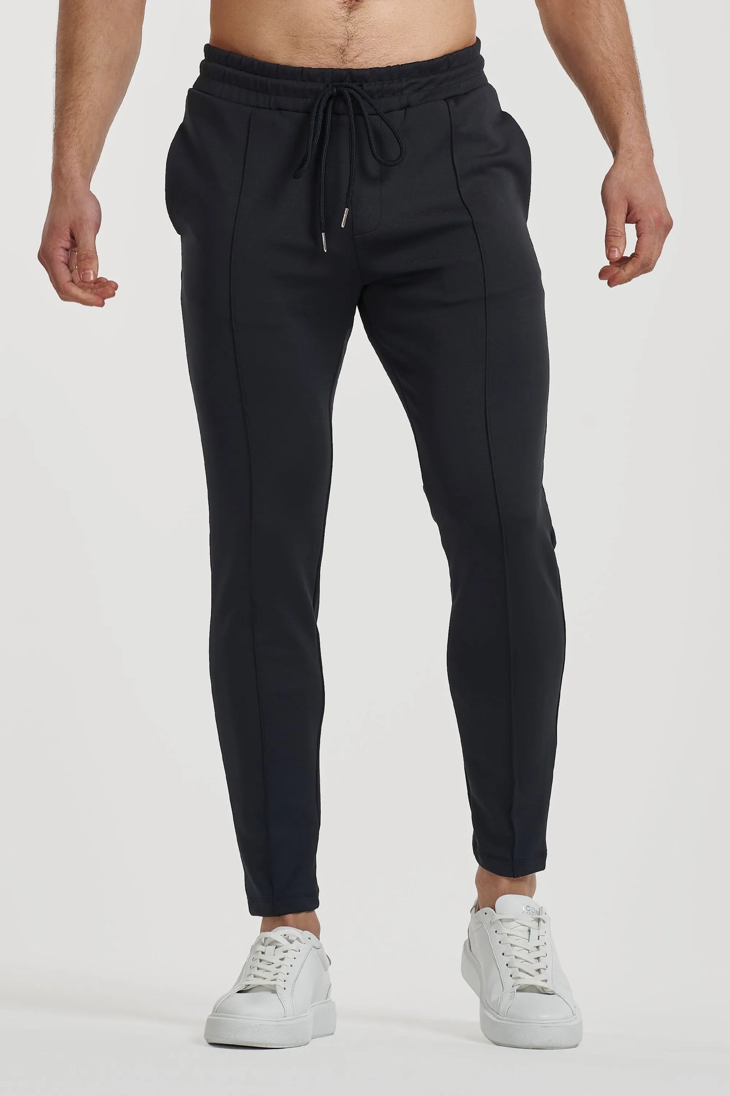 THE NOVA - TROUSERS - DONKERBLAUW