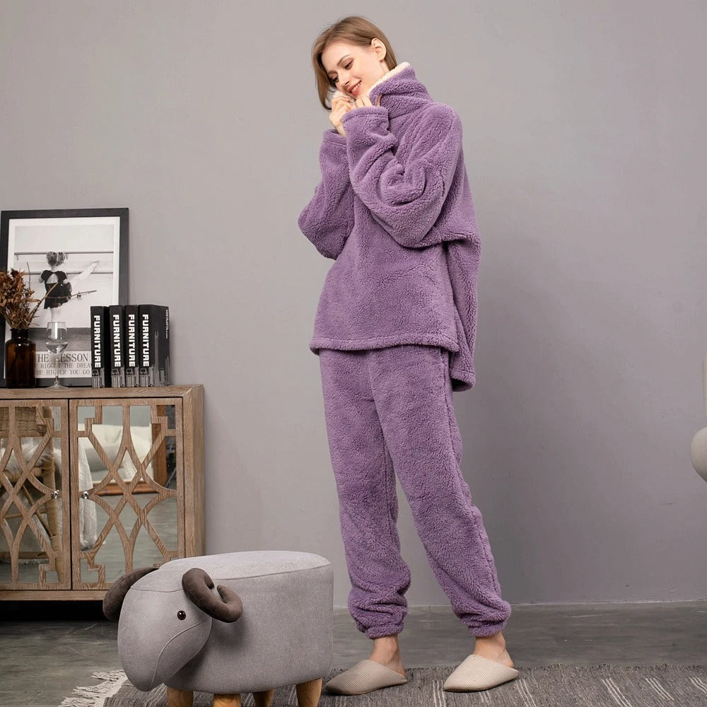 Risette™ l Pyjamaset van dikke fleece