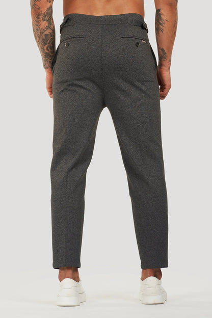 THE ALESSIO TROUSERS - DARK GREY