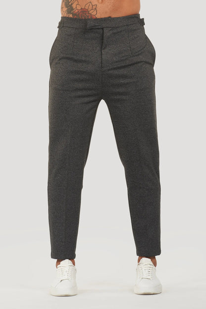 THE ALESSIO TROUSERS - DARK GREY