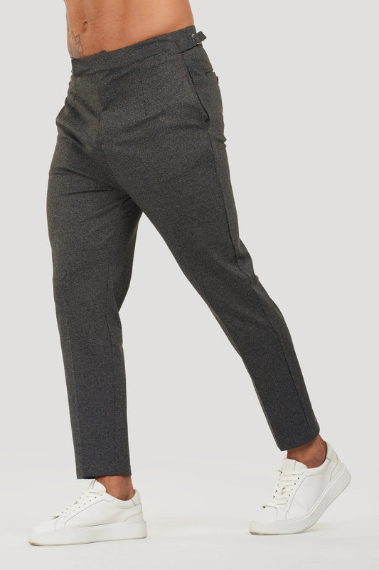 THE ALESSIO TROUSERS - DARK GREY