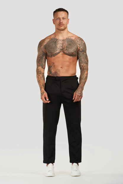 THE ALESSIO TROUSERS - BLACK