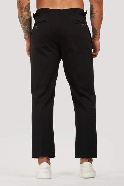 THE ALESSIO TROUSERS - BLACK