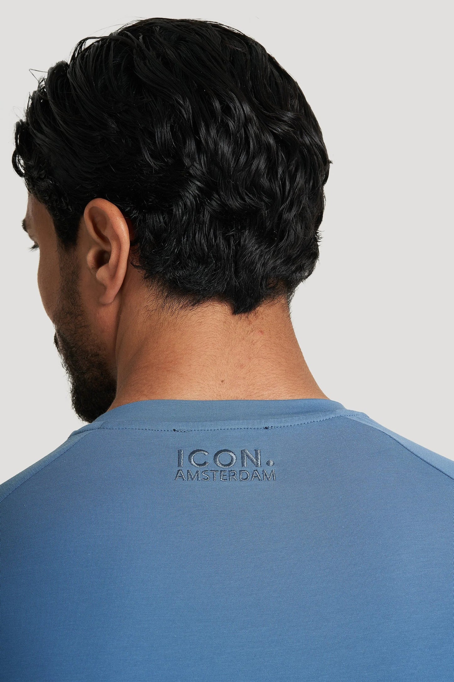 THE MUSCLE BASIC T-SHIRT - CORONET BLUE