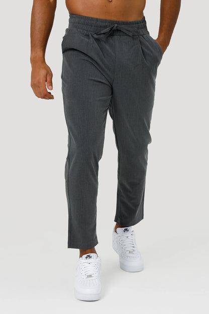 THE ELIO TROUSERS - DONKERGRIJS