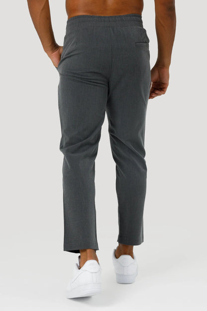 THE ELIO TROUSERS - DONKERGRIJS