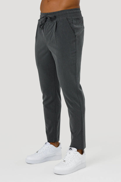 THE ELIO TROUSERS - DONKERGRIJS