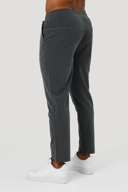 THE ELIO TROUSERS - DONKERGRIJS