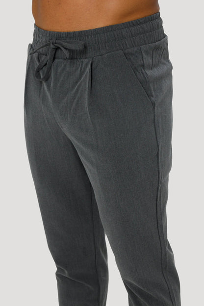 THE ELIO TROUSERS - DONKERGRIJS