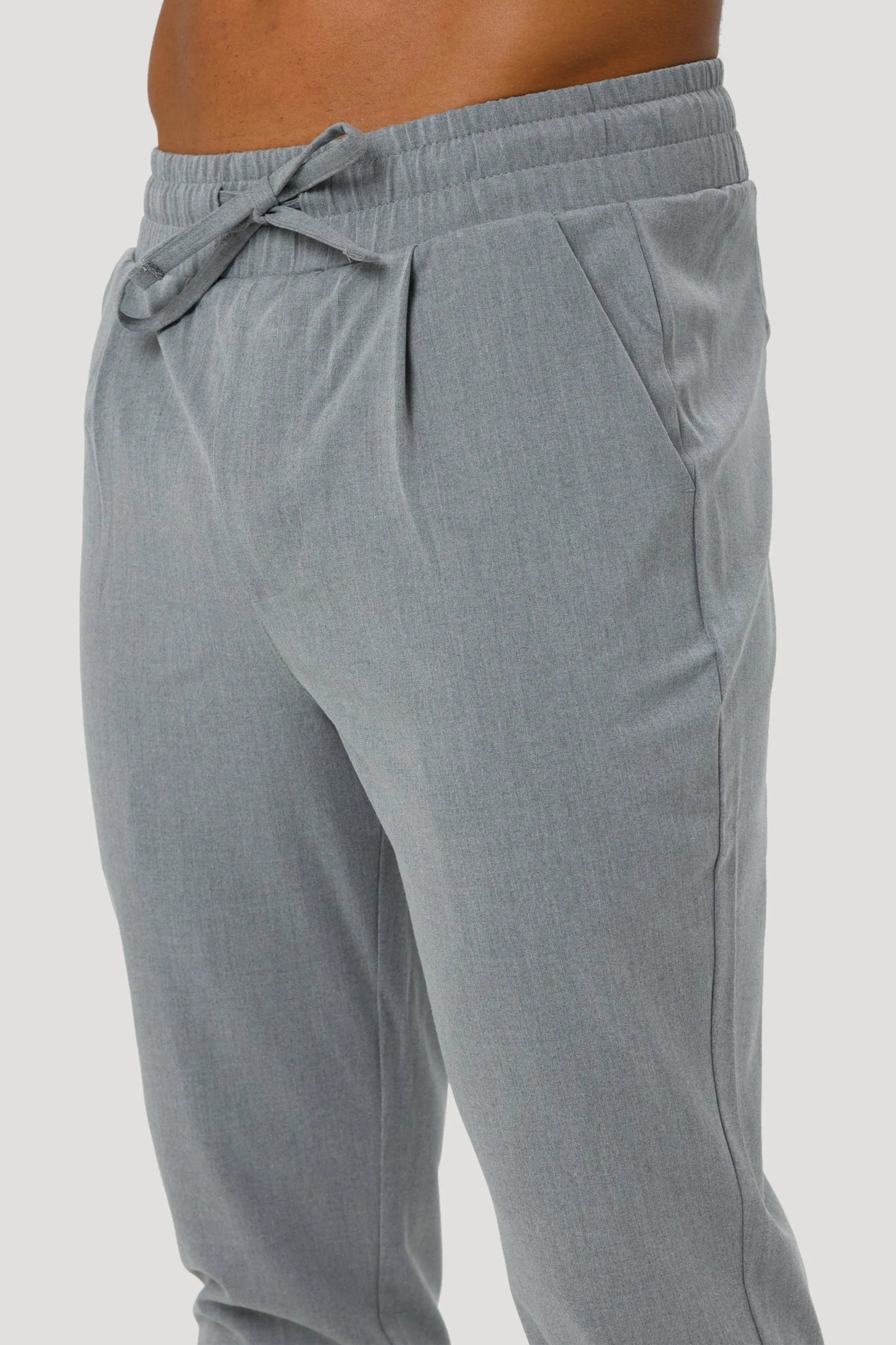 THE ELIO TROUSERS - LICHTGRIJS