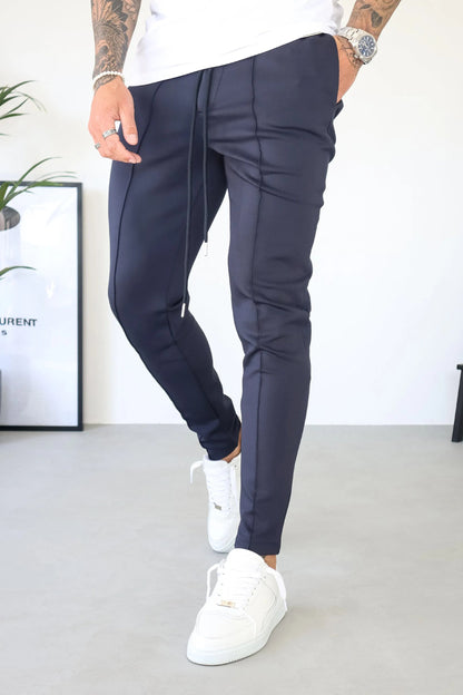 THE NOVA - TROUSERS - DONKERBLAUW