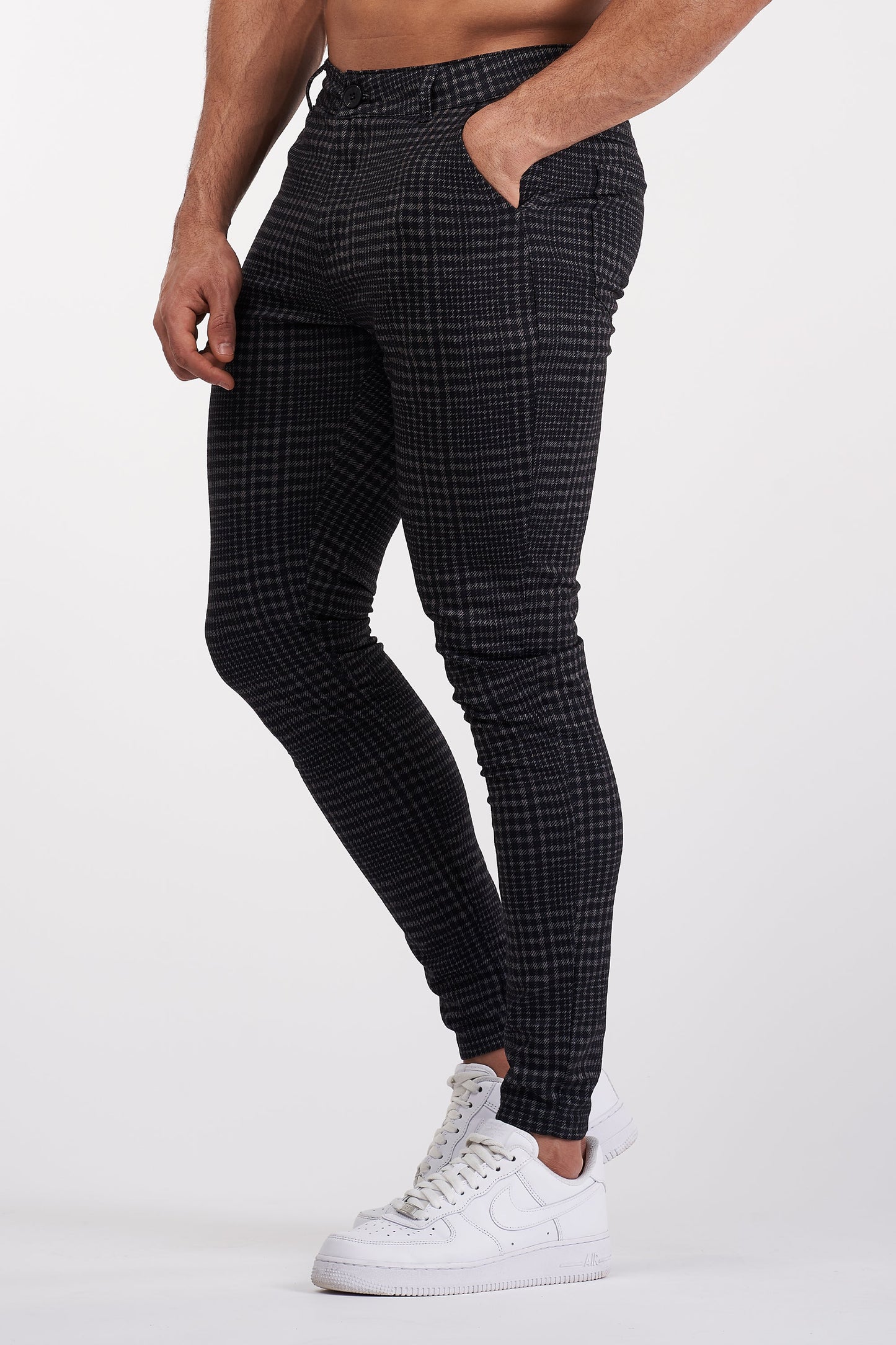 THE ANTONIO TROUSERS - ZWART