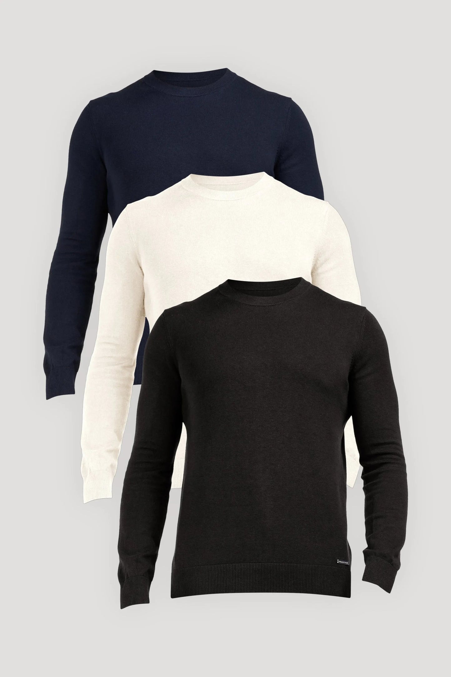 THE SANTONI CREWNECK SWEATER BUNDLE 3-PIECE SET