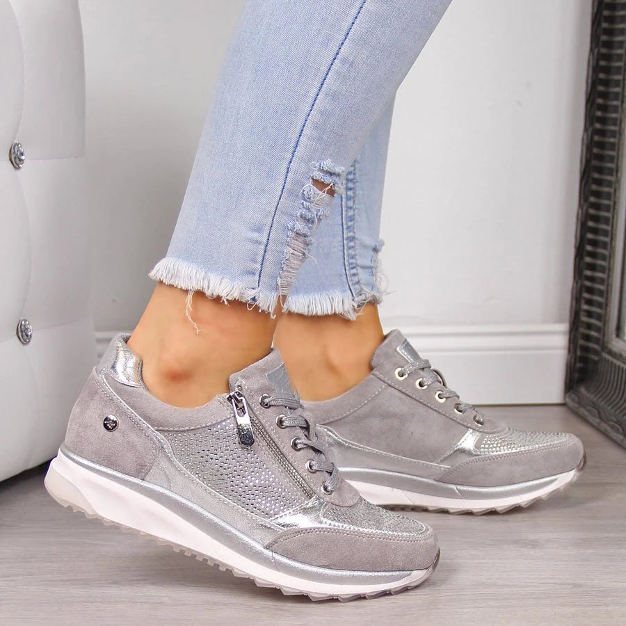 Esther - Orthopedische Sneakers met Ritssluiting