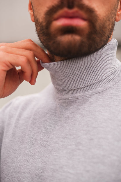 THE ARTURO TURTLENECK - GRIJS