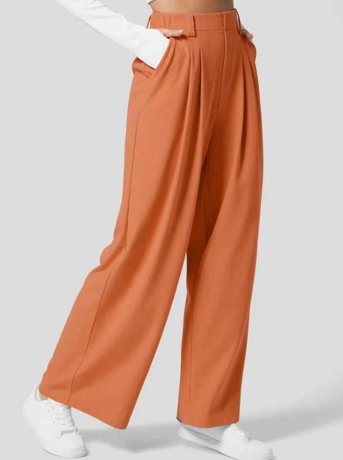 Classic Stretchable Straight Pants