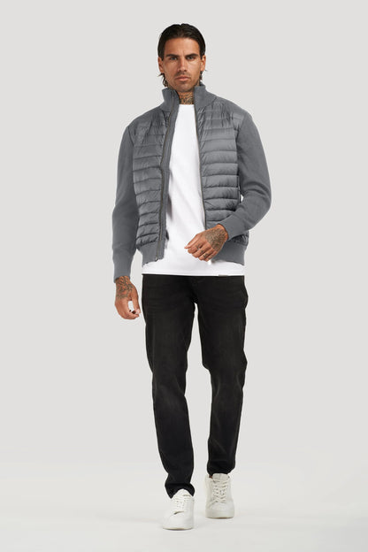 THE VERONA JACKET - CHARCOAL GREY