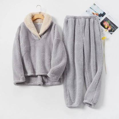 Risette™ l Pyjamaset van dikke fleece