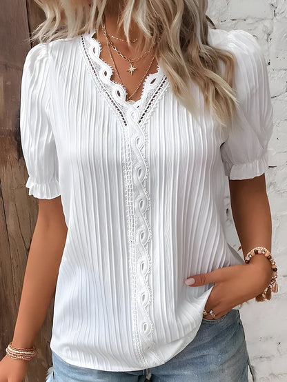 Belle-Amor | ELEGANTE TOP MET V-HALS