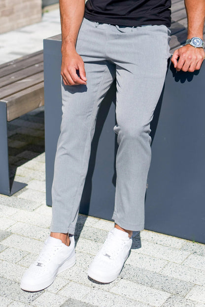 THE ELIO TROUSERS - LICHTGRIJS