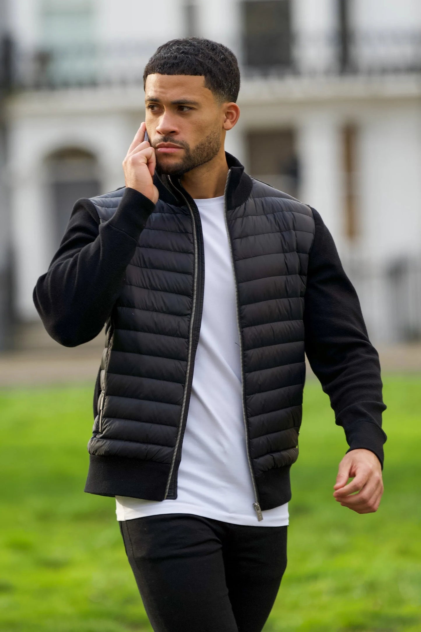 THE VERONA JACKET- ZWART