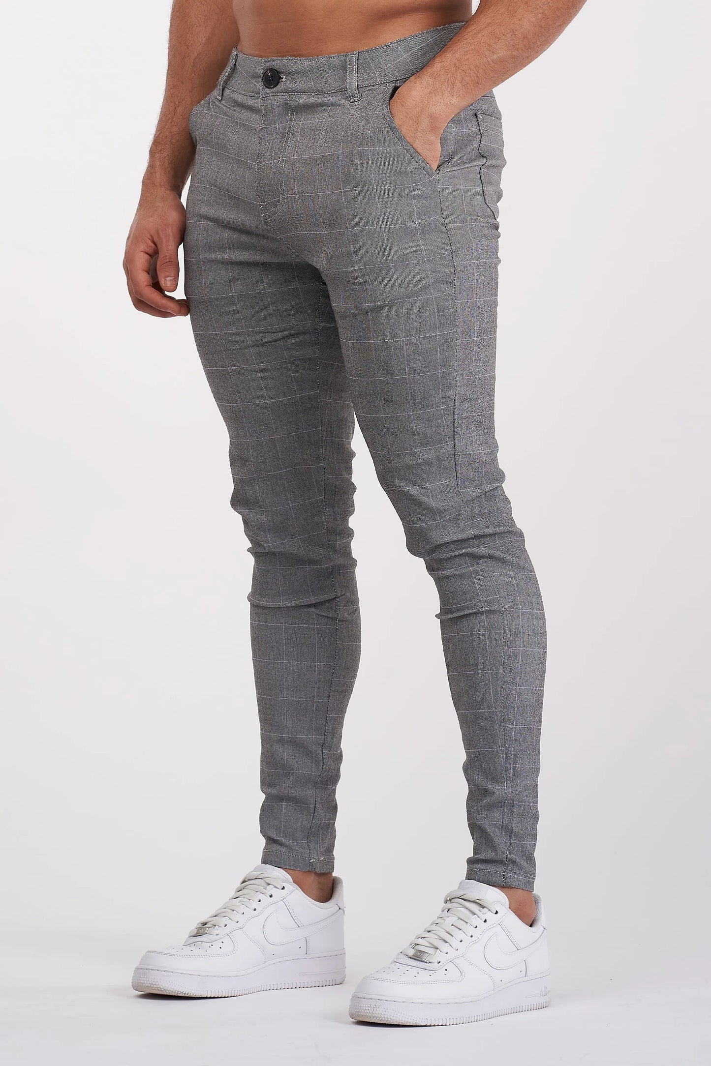 THE SIENA TROUSERS - GRIJS