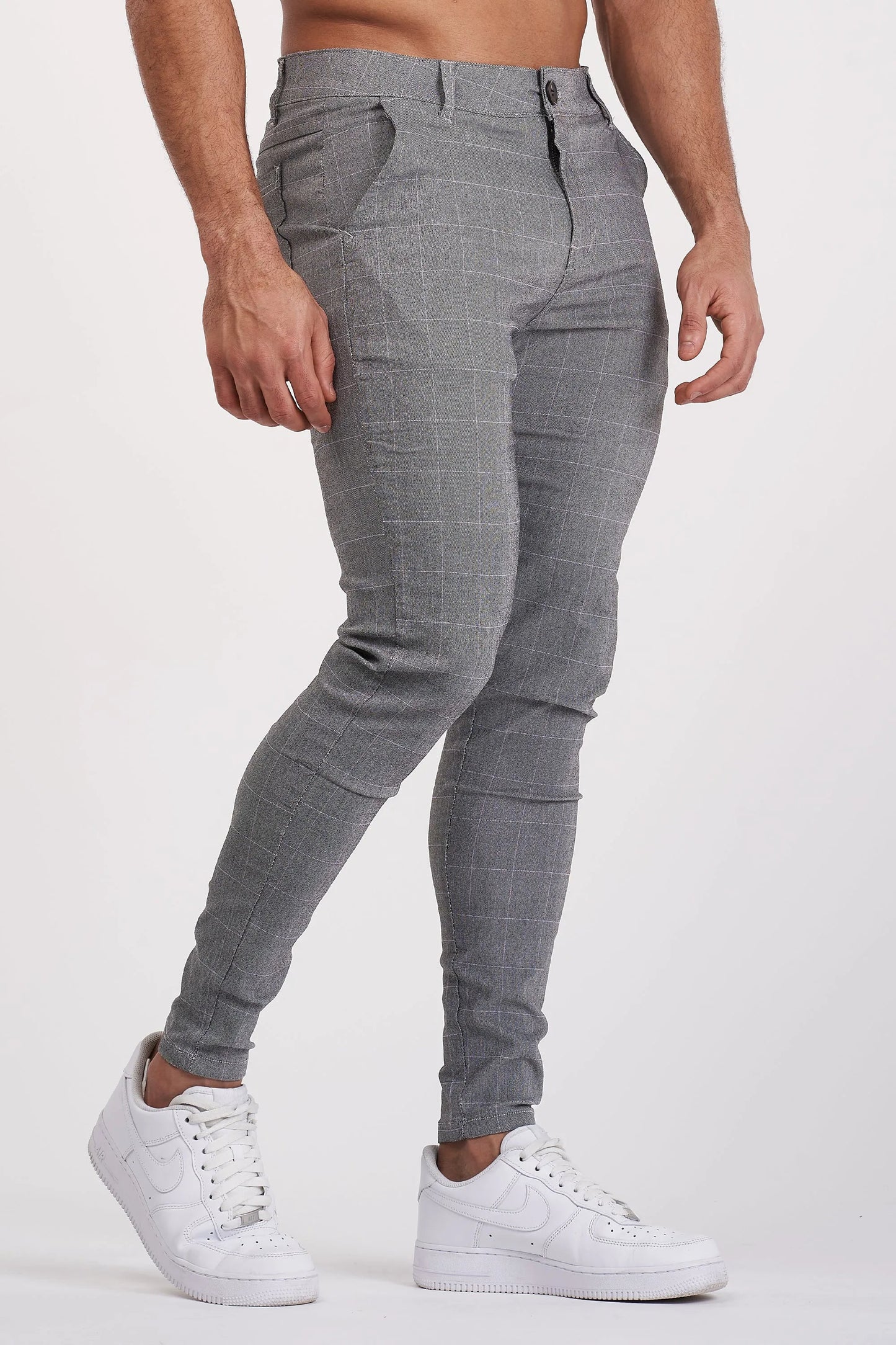 THE SIENA TROUSERS - GRIJS