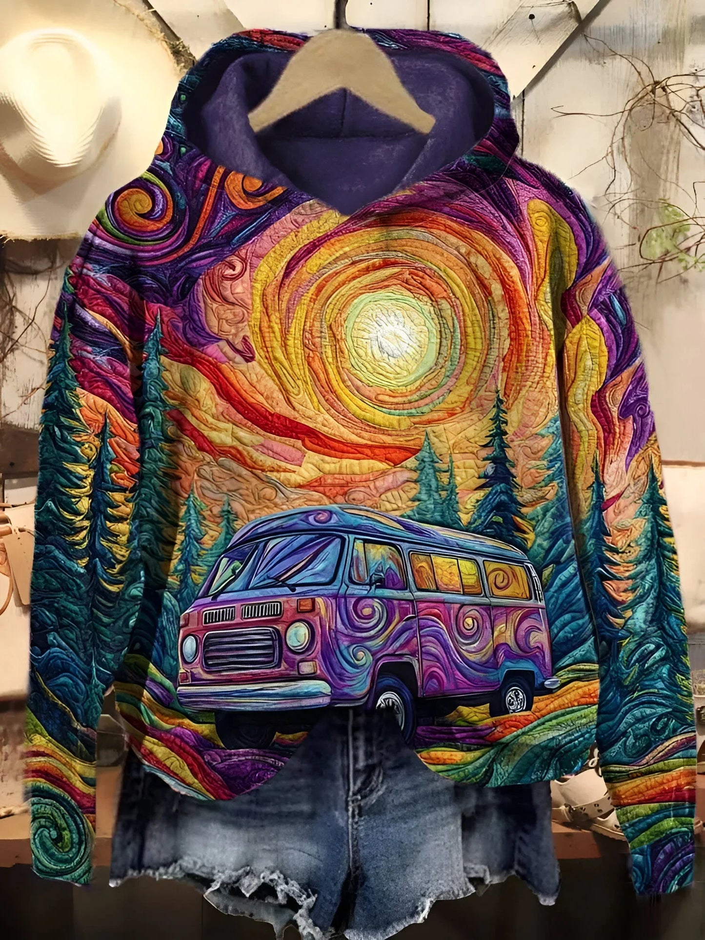 Mariska - Retro Roadtrip Hoodie